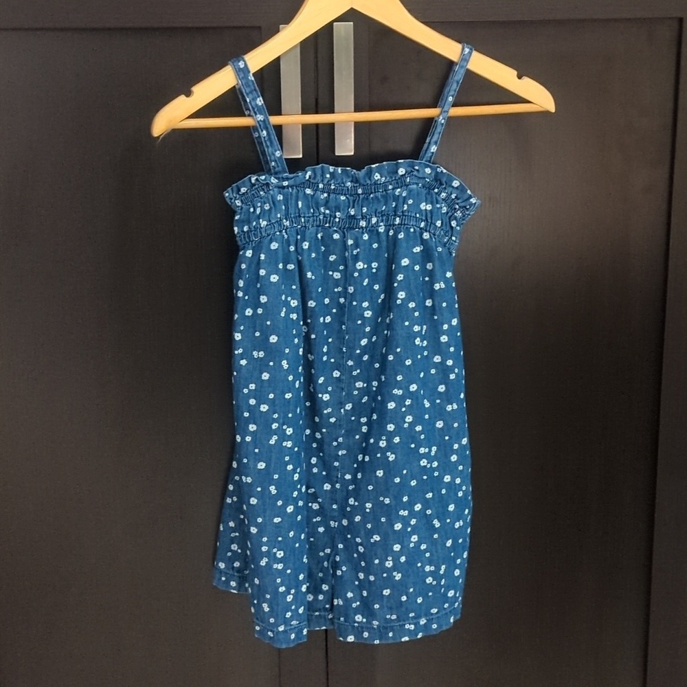 Gap Kids 4 Piece Girls Summer Bundle Stylish Assorted Dresses and Overalls - 8 - Picture 5 of 6